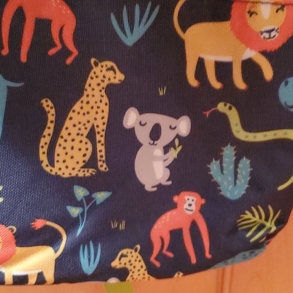 Kid's 3pc.Jungle Animal Designed Backpack NWT 🎒